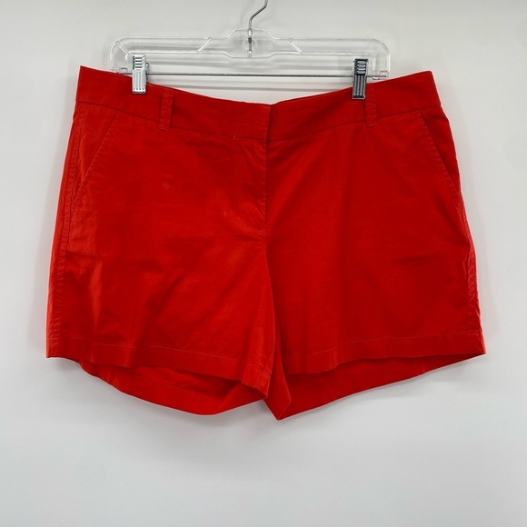 J.Crew Red Chino Broken-in 5” Shorts size 14 - Picture 1 of 7